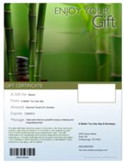 eco-friendly giftcard